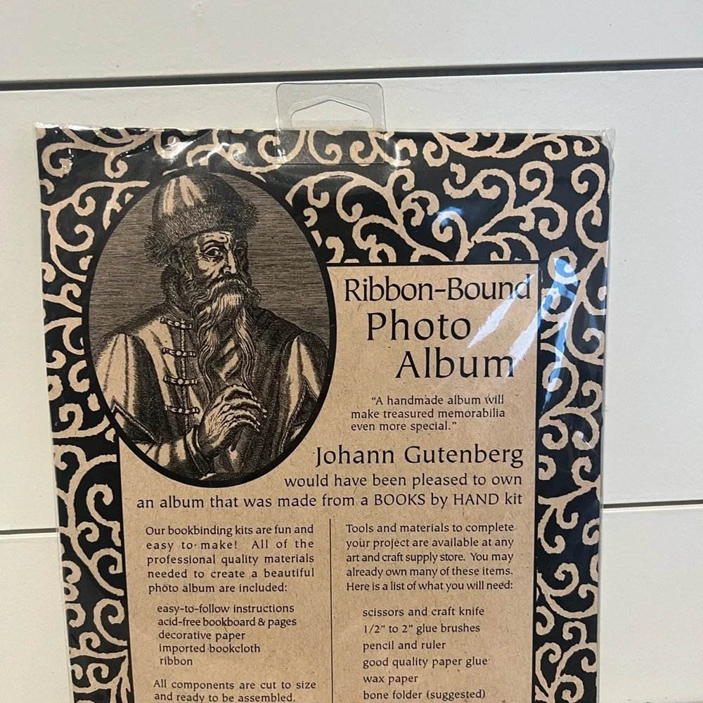 Create your own Photoalbum Johann Gutenberg